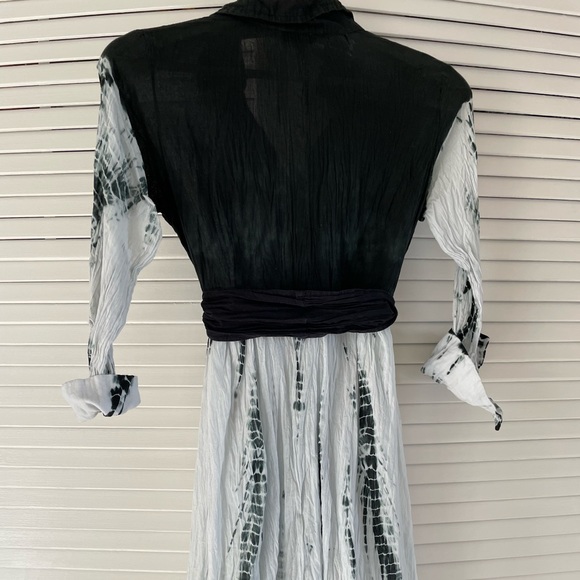 Tye Dyed Crinkle Cotton Dress! - Picture 5 of 9